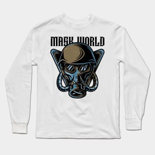 We are in the World Of Mask Long Sleeve T-Shirt